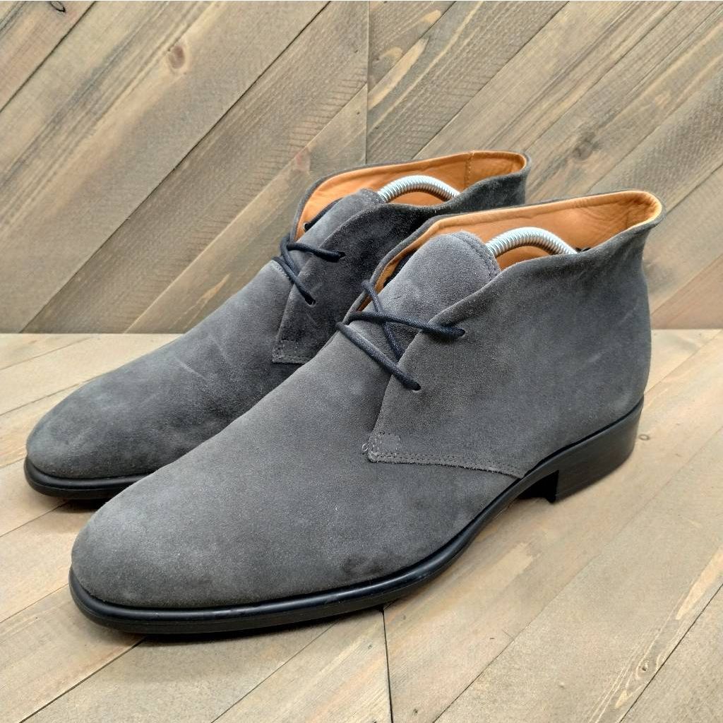 Ecco Citytray Grey Suede Chukka Boots Mens Size 10.10.5 Casual Boots, Shoes